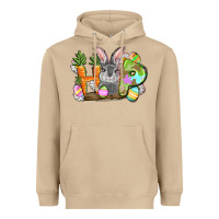 Mushroom hop easter day Heavyweight Hoodie - FaDigitalArtStudio