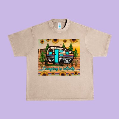 Camping Is Intents Urban Heavy Tee Designed By Jahusdesignshop