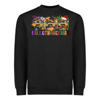 Black hallothanksmas Heavyweight Sweatshirt - texasbilliewilder