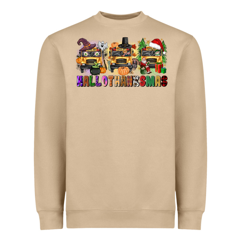 Hallothanksmas Heavyweight Sweatshirt by texasbilliewilder | Teevron