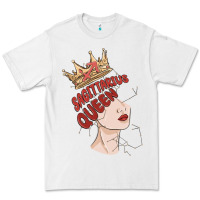 White sagittarius queen Premium Tee - MaliasSmallBusiness