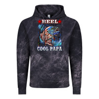 Cloud Black reel cool papa american flag bass fishing Vintage Hoodie - LillyAllenDesigns
