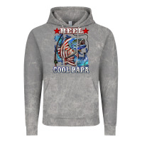 Cloud Rock reel cool papa american flag bass fishing Vintage Hoodie - LillyAllenDesigns