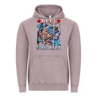 Vintage Zinc reel cool papa american flag bass fishing Vintage Hoodie - LillyAllenDesigns