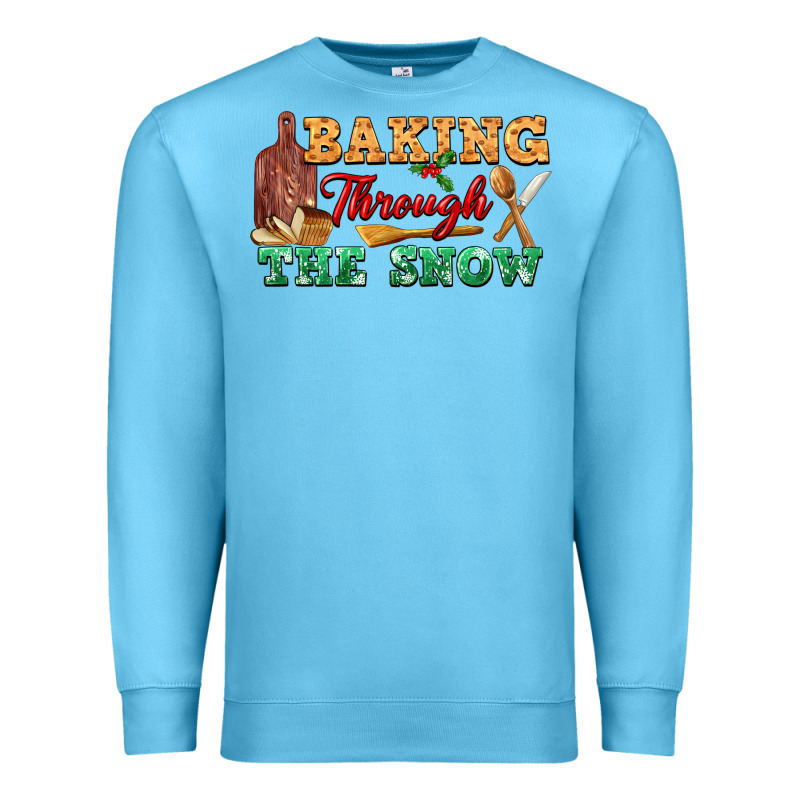Baking Through The Snow Premium Sweatshirt by FaDigitalArtStudio | Teevron