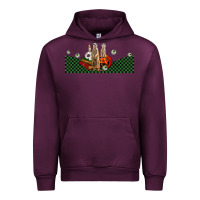 Mauve Wine halloween meerkat Urban Hoodie - LillyAllenDesigns
