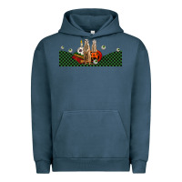 Pigment Midnight Navy halloween meerkat Urban Hoodie - LillyAllenDesigns