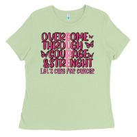 Matcha overcome through courage strength  malia Ladies Tee - MaliasSmallBusiness