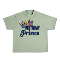 Oil Green birthday prince Urban Heavy Tee - Artiststas