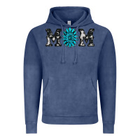 Vintage Denim cowhide with gemstone Vintage Hoodie - RanaPortraitStore