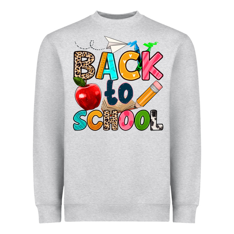 Back To School Heavyweight Sweatshirt by texasbilliewilder | Teevron