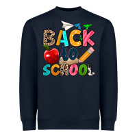 Navy back to school Heavyweight Sweatshirt - texasbilliewilder