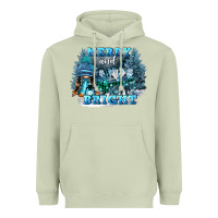 Matcha merry and bright Heavyweight Hoodie - FaDigitalArtStudio