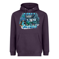 Plum merry and bright Heavyweight Hoodie - FaDigitalArtStudio