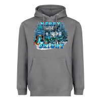 Storm merry and bright Heavyweight Hoodie - FaDigitalArtStudio