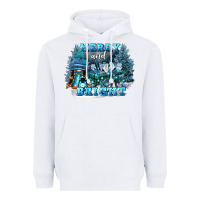 White merry and bright Heavyweight Hoodie - FaDigitalArtStudio