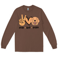 Chestnut Peace Love Golden Long Sleeve Tee - Bettercallsaul