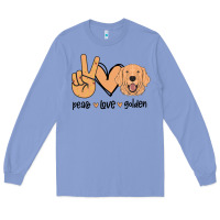 Colony Blue Peace Love Golden Long Sleeve Tee - Bettercallsaul