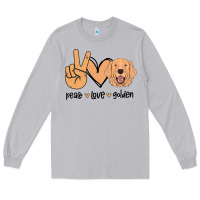 Moon Dust Peace Love Golden Long Sleeve Tee - Bettercallsaul
