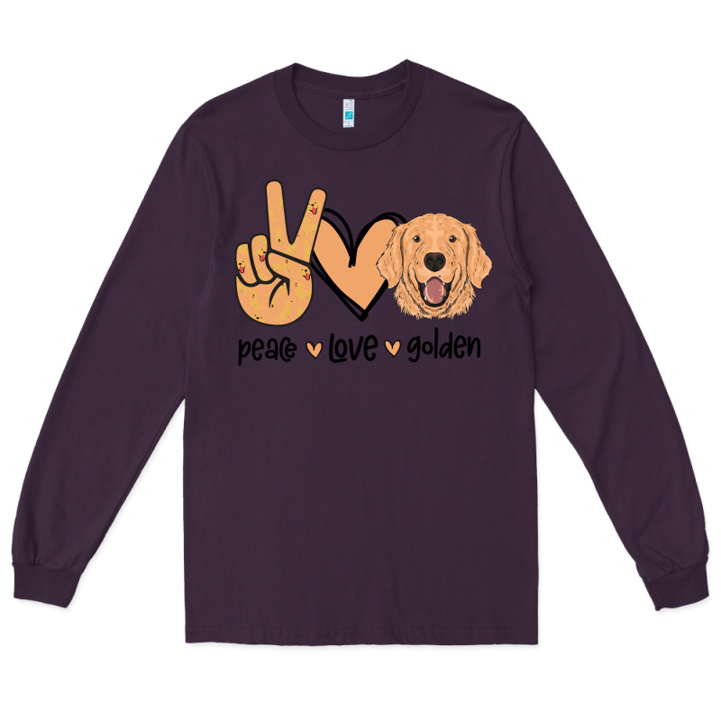 Peace Love Golden Long Sleeve Tee by Bettercallsaul | Teevron