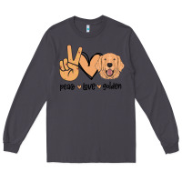 Smoke Peace Love Golden Long Sleeve Tee - Bettercallsaul