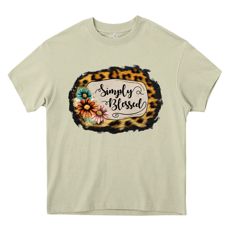 Simply Blessed Heavy Core Tee by Jasminsmagicworld | Teevron