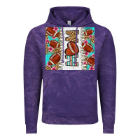 Cloud Purple american football mom Vintage Hoodie - LillyAllenDesigns