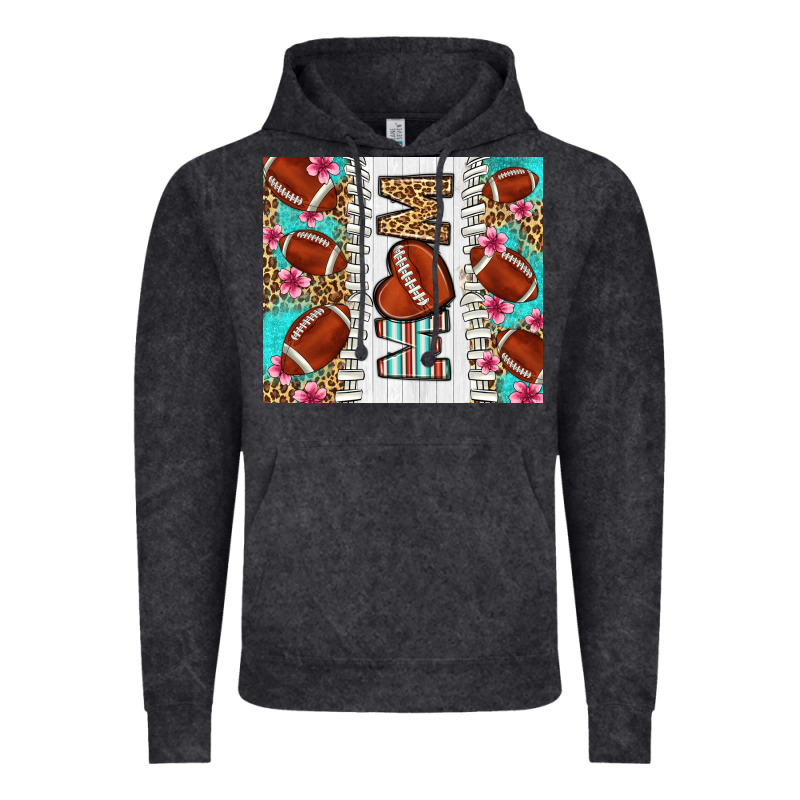 American Football Mom Vintage Hoodie by LillyAllenDesigns | Teevron