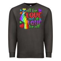Smoke Western All For Love And Love For All Premium Sweatshirt - BundleAndBundleShop