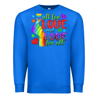 True Royal Western All For Love And Love For All Premium Sweatshirt - BundleAndBundleShop