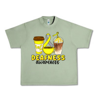 Oil Green deafness awareness coffee cups Urban Heavy Tee - Artiststas
