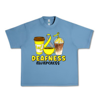 Pebble Blue deafness awareness coffee cups Urban Heavy Tee - Artiststas