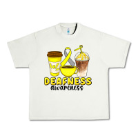 Pistachio deafness awareness coffee cups Urban Heavy Tee - Artiststas