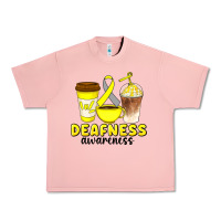 Salmon deafness awareness coffee cups Urban Heavy Tee - Artiststas