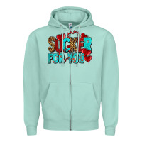 Seafoam sucker for you olivia Zipper Hoodie - OliviaCreatesArt