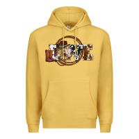 Antique Gold western love for cowboys olivia Premium Hoodie - OliviaCreatesArt