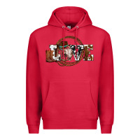 Cardinal western love for cowboys olivia Premium Hoodie - OliviaCreatesArt