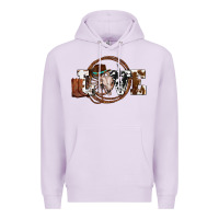 Lilac western love for cowboys olivia Premium Hoodie - OliviaCreatesArt