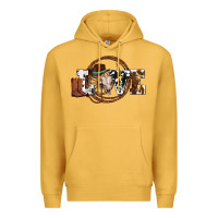 Mustard western love for cowboys olivia Premium Hoodie - OliviaCreatesArt
