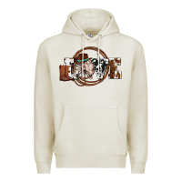 Oatmeal Heather western love for cowboys olivia Premium Hoodie - OliviaCreatesArt
