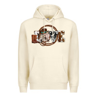 Sandshell western love for cowboys olivia Premium Hoodie - OliviaCreatesArt