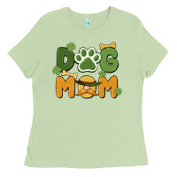 St. Patricks Day Dog Mom Ladies Tee | Teevron