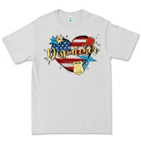 Dove Grey 911 dispatcher Premium Tee - MaliasSmallBusiness