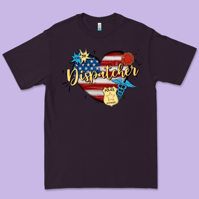 911 Dispatcher Premium Tee Designed By Maliassmallbusiness