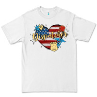 White 911 dispatcher Premium Tee - MaliasSmallBusiness