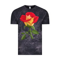 Cloud Black Ketchup And Mustard Rose Vintage Tee - LillyAllenDesigns