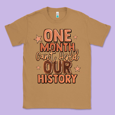 One Month Can't Hold Our History Classic Tee Designed By Lillyallendesigns