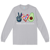 Moon Dust PEACE LOVE AVOCADOS Long Sleeve Tee - Bettercallsaul