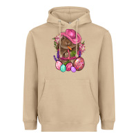 Mushroom Cowboy Rabbit Easter Heavyweight Hoodie - BundleAndBundleShop