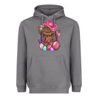 Storm Cowboy Rabbit Easter Heavyweight Hoodie - BundleAndBundleShop